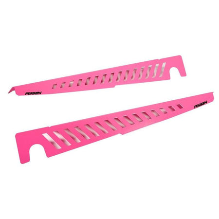 Perrin 22-23 Subaru WRX Fender Shroud Set - Hyper Pink - Saikospeed