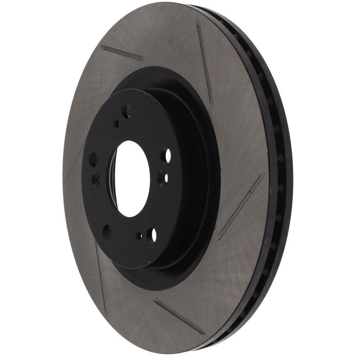 StopTech Power Slot Slotted 06-08 Honda Civic Si Front Left Rotor - Saikospeed