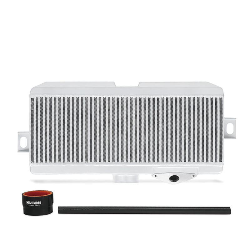 Mishimoto Subaru 08-15 WRX STi Top-Mount Intercooler Kit - Powder Coated Silver & Black Hoses - Saikospeed