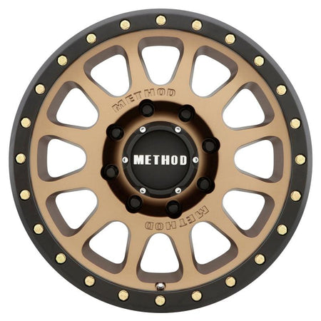 Method MR305 NV HD 18x9 +18mm Offset 8x170 130.81mm CB Method Bronze/Black Street Loc Wheel - Saikospeed