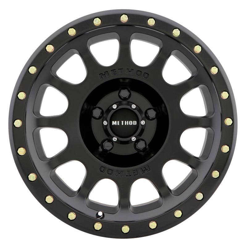 Method MR305 NV 20x10 -18mm Offset 5x5 94mm CB Matte Black Wheel - Saikospeed