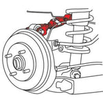 SPC Performance 02+ Acura RSX Front/Rear Camber Kit (1.5in.-3in.) - Saikospeed