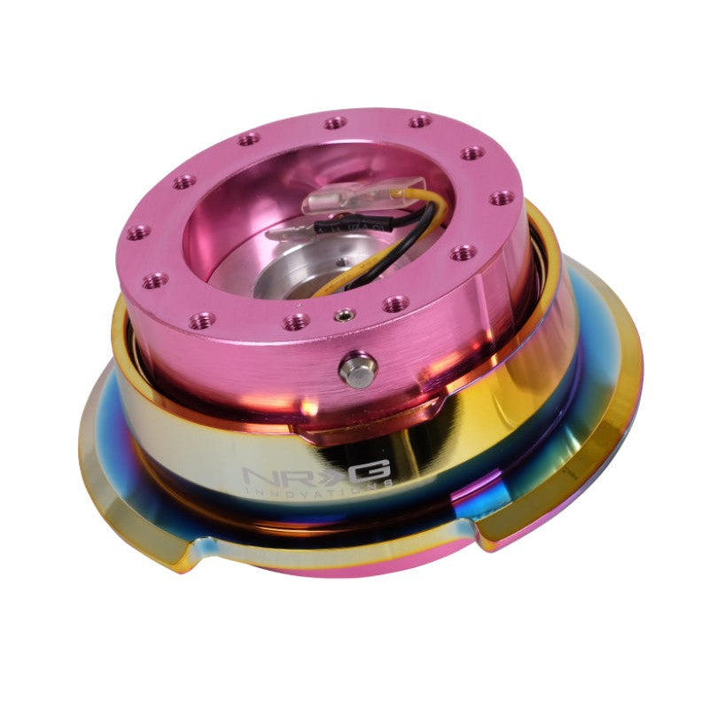 NRG Quick Release Gen 2.8 - Pink Body / Neochrome Ring