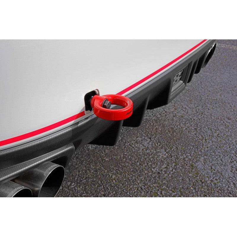 Perrin 15-19 Subaru WRX/STI Tow Hook Kit (Rear) - Red - Saikospeed