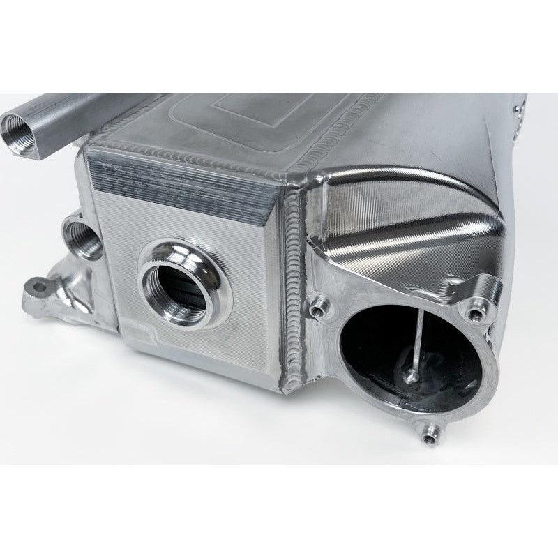 CSF Gen 2 B58 Race X Charge-Air-Cooler Manifold - Raw Billet Aluminum Finish - Saikospeed