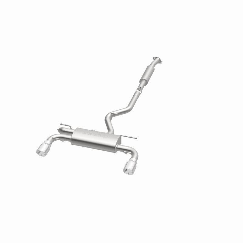 MagnaFlow 13 Scion FR-S / 13 Subaru BRZ Dual Split Rear Exit Stainless Cat Back Performance Exhaust - Saikospeed