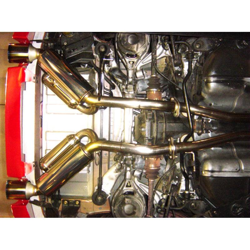 HKS 03-06 350z Dual Hi-Power Titanium Tip Catback Exhaust - Saikospeed
