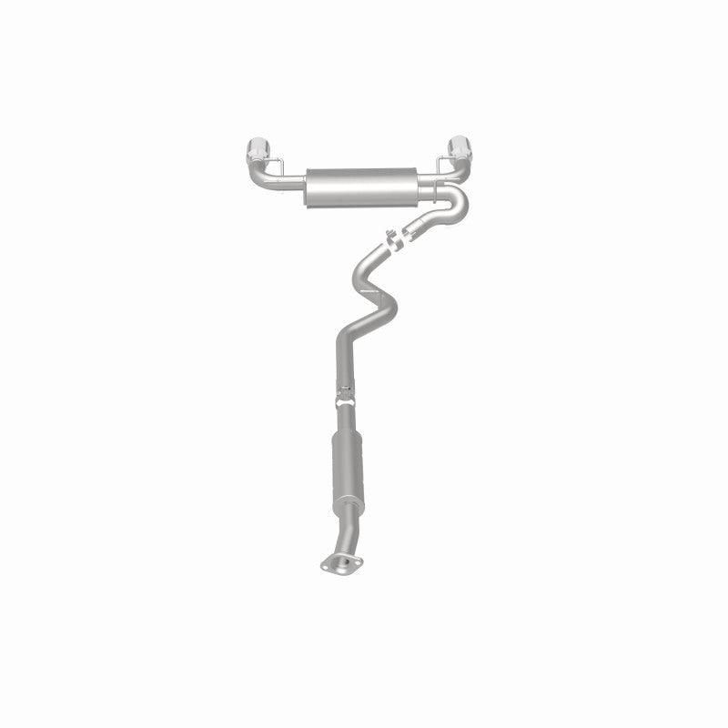 MagnaFlow 13 Scion FR-S / 13 Subaru BRZ Dual Split Rear Exit Stainless Cat Back Performance Exhaust - Saikospeed