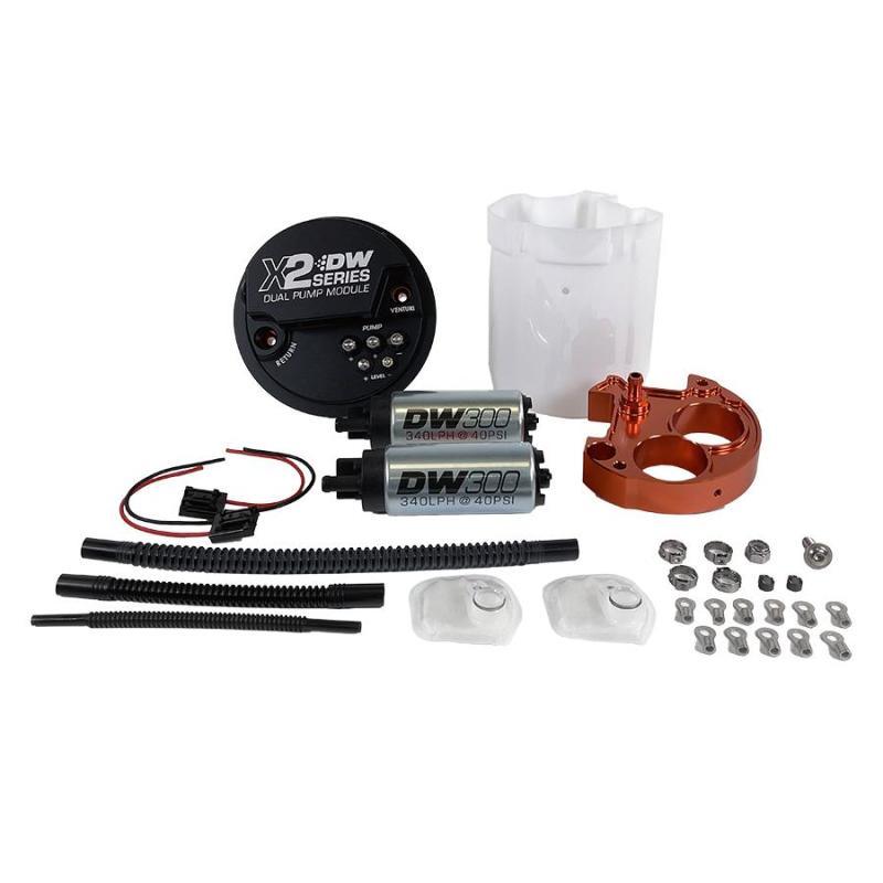 DeatschWerks 08-21 Subaru WRX/STI X2 Series Fuel Pump Module w/ Dual DW300 Pumps - Saikospeed