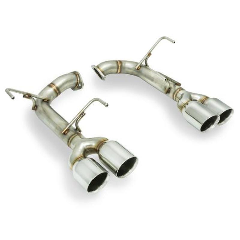 Remark 2015+ Subaru WRX/STI VA Axle Back Exhaust w/Stainless Steel Double Wall Tip - Saikospeed