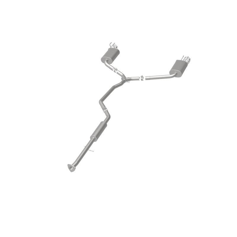 MagnaFlow Sys C/B 2015 Honda Accord 3.5L V6 2.5in SS Dual Split Rear Polished 4.5 Tip - Saikospeed