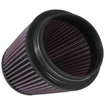K&N Filter Universal Rubber Filter 5in Flange 6.5in Base 4.5in Top 5.5in Height - Saikospeed