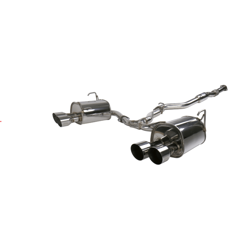 Invidia 15+ Subaru STI 4Dr Q300 Single Layer Stainless Steel Quad Tip Cat-Back Exhaust - Saikospeed