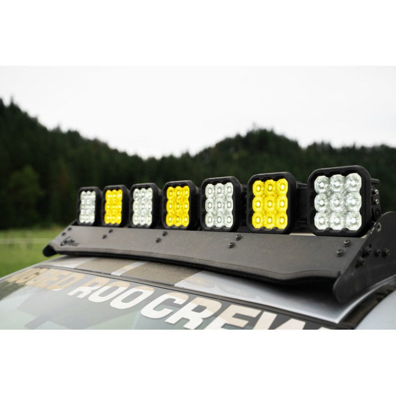 Diode Dynamics SS5 Sport Universal CrossLink 7-Pod Lightbar - Yellow Combo