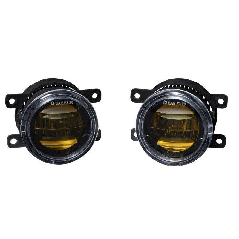 Diode Dynamics Elite Series Type A Fog Lamps - Yellow (Pair) - Saikospeed