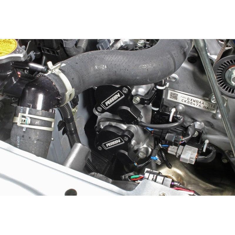 Perrin BRZ/FR-S/86 Cam Solenoid Cover - Black - Saikospeed