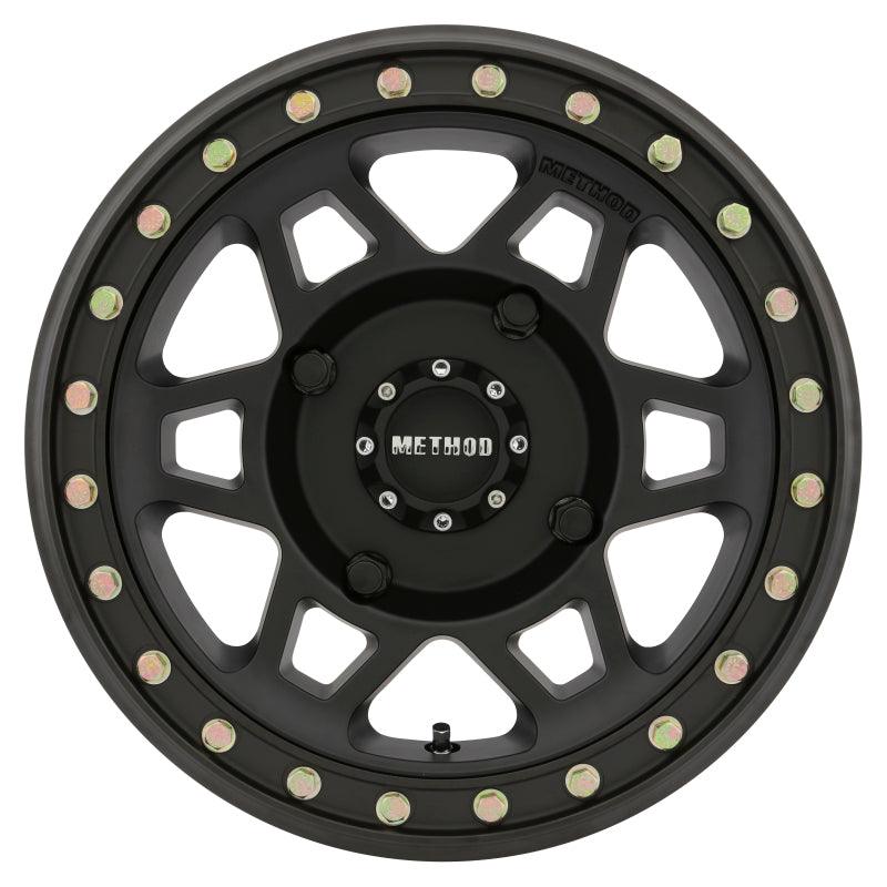 Method MR405 UTV Beadlock 15x7 / 5+2/38mm Offset / 4x136 / 106mm CB Matte Black Wheel - Saikospeed