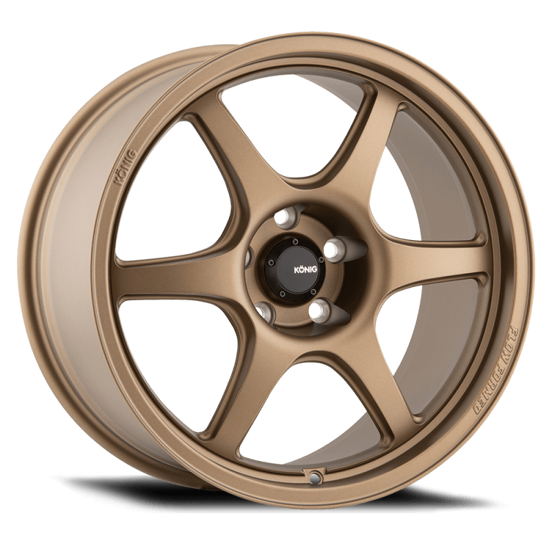 Konig Hexaform 15x7.5 4x100 ET35 Matte Bronze - Saikospeed