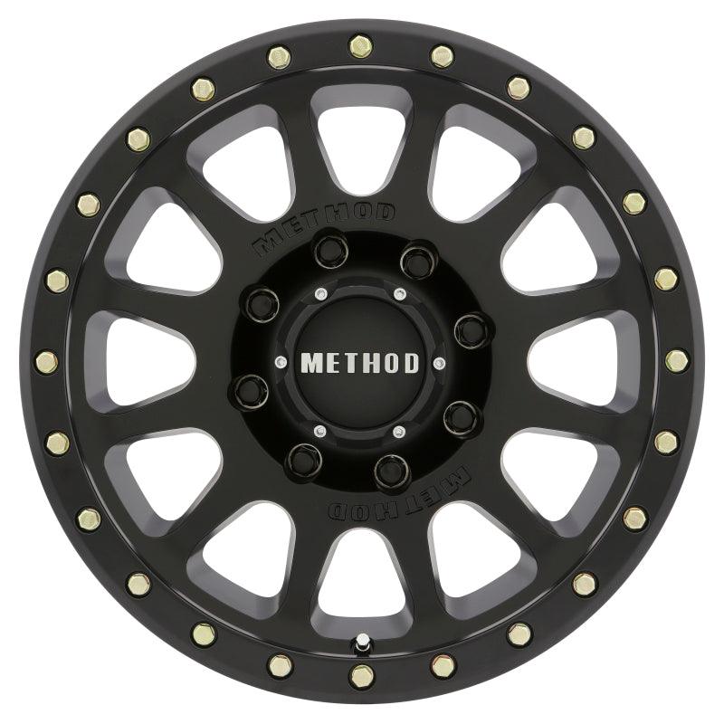 Method MR305 NV HD 17x8.5 0mm Offset 8x6.5 130.81mm CB Matte Black Wheel - Saikospeed