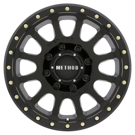 Method MR305 NV HD 17x8.5 0mm Offset 8x6.5 130.81mm CB Matte Black Wheel - Saikospeed