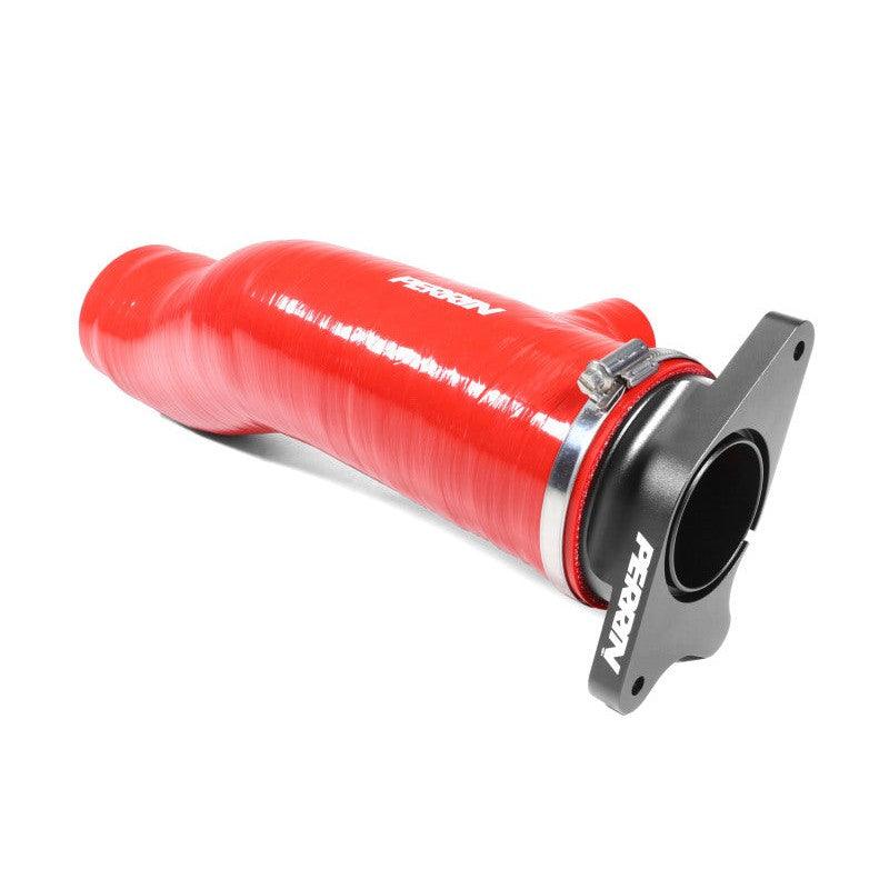Perrin 2022+ Subaru WRX Red 3in Turbo Inlet Hose w/ Nozzle - Saikospeed