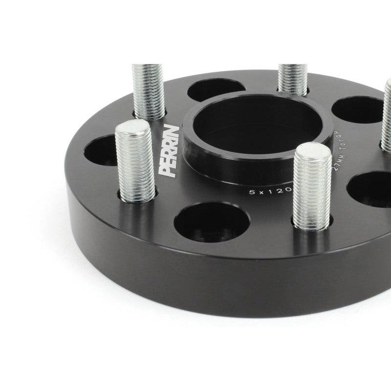 Perrin 17-18 Honda Civic Type R 64.1mm Hub 5x120 27mm Wheel Spacers (One Pair) - Saikospeed