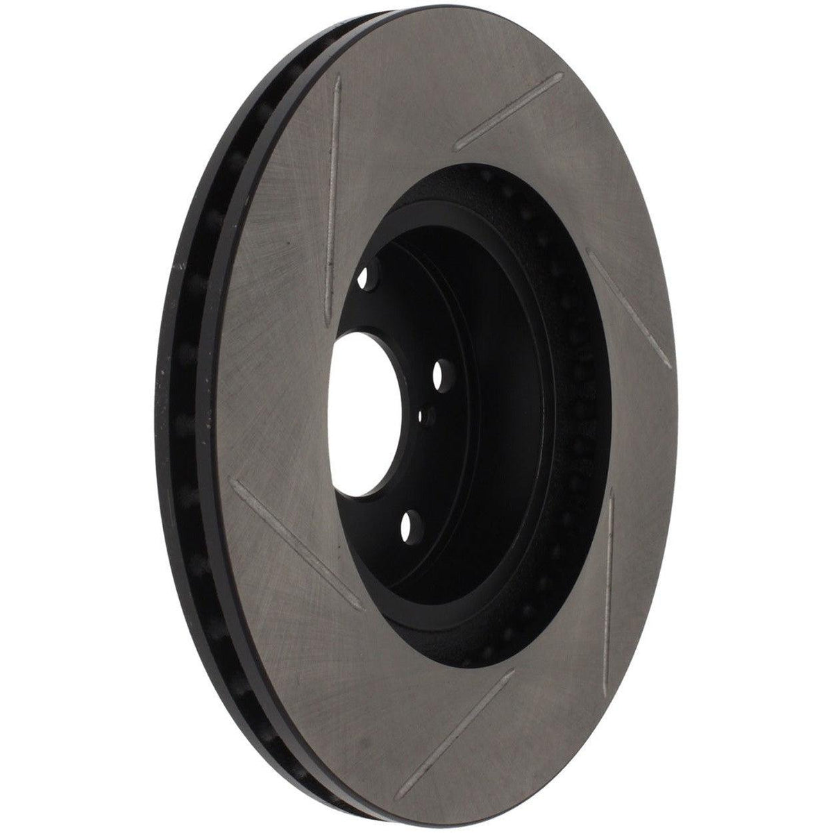 StopTech Power Slot 00-05 Legacy / 7/98-08 Impreza Front Left Sportstop Slotted Rotor - Saikospeed