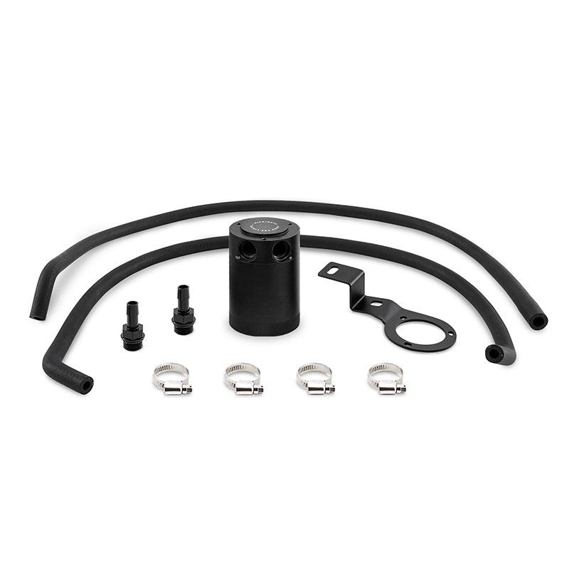 Mishimoto 15-16 Subaru WRX PVC Side Baffled Oil Catch Can - Black - Saikospeed