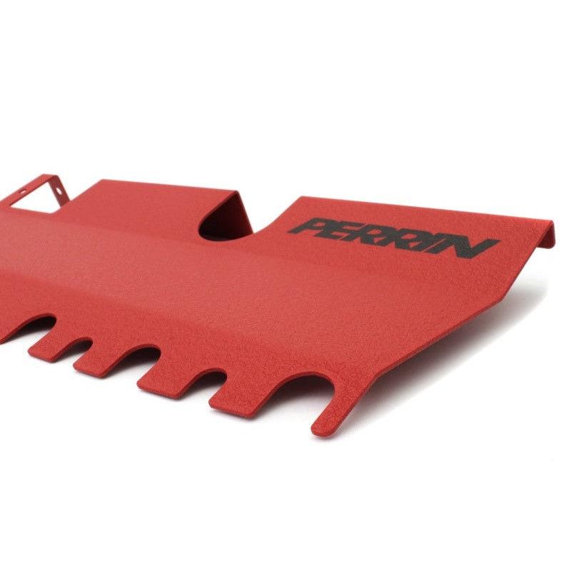 Perrin 15-21 WRX/STI Radiator Shroud (With/Without OEM Intake Scoop) - Red - Saikospeed