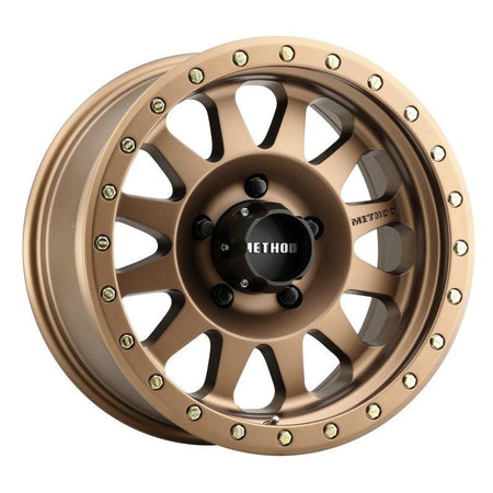 Method MR304 Double Standard 15x8 -24mm Offset 5x4.5 83mm CB Method Bronze Wheel - Saikospeed