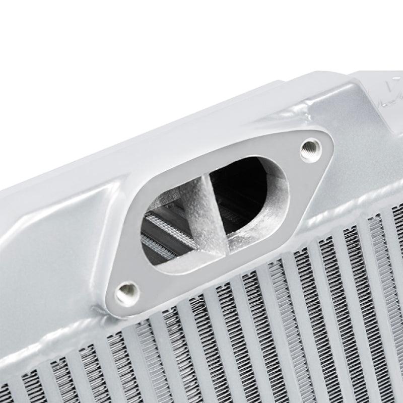 Mishimoto Subaru 08-15 WRX STi Top-Mount Intercooler Kit - Powder Coated Silver & Black Hoses - Saikospeed