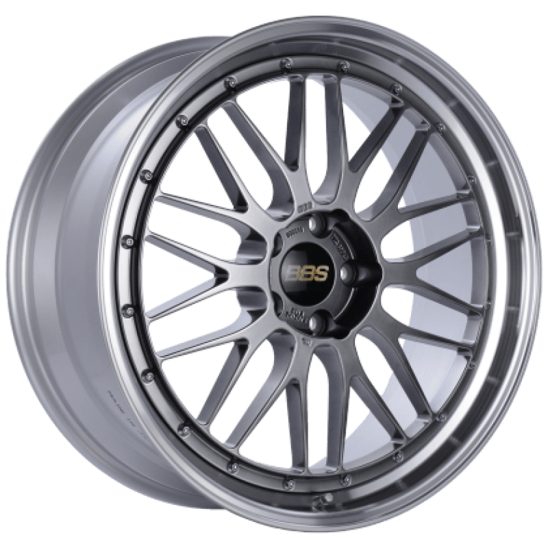 BBS LM 20x11 5x112 ET24 Diamond Black Center / Diamond Cut Lip Wheel PFS/Clip Required - Saikospeed