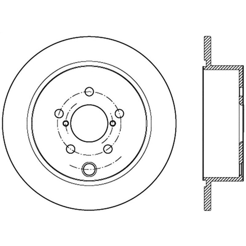 StopTech Slotted Sport Brake Rotor