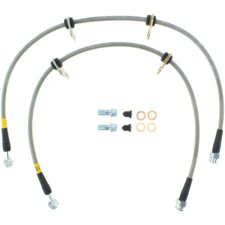 StopTech 90-01 Integra Front SS Brake Lines - Saikospeed