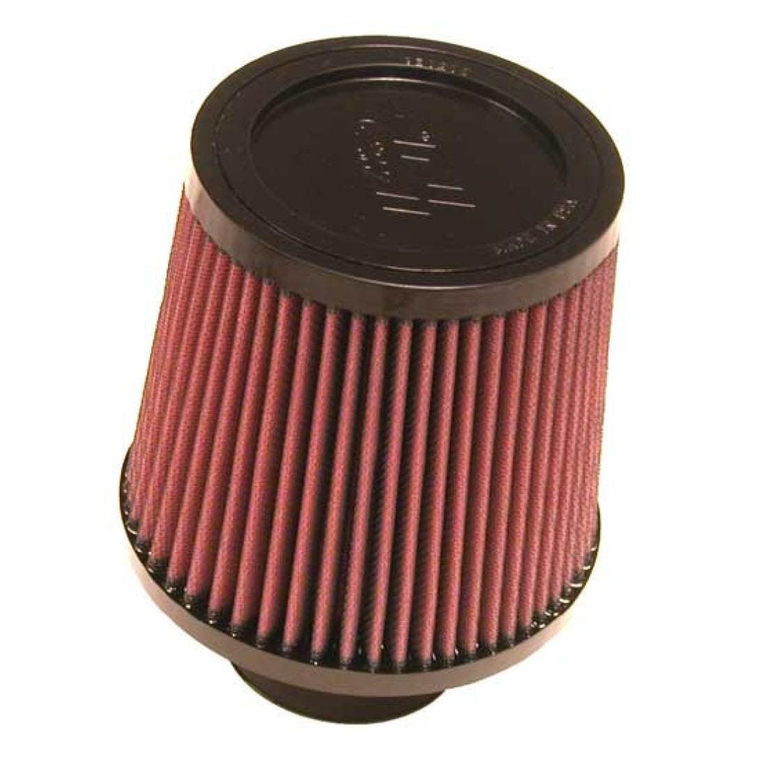 K&N Filter Universal Clamp-On Filter-Round Tapered 2.75in Flange ID x 6in Base OD x 5in Top OD - Saikospeed