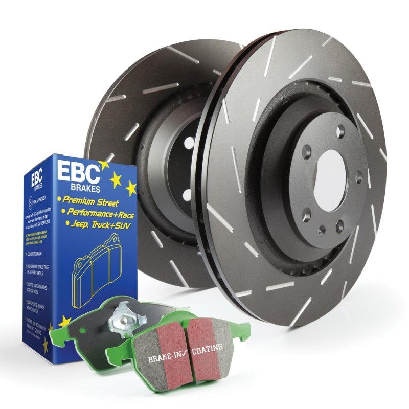 EBC S2 Kits Greenstuff Pads and USR Rotors - Saikospeed