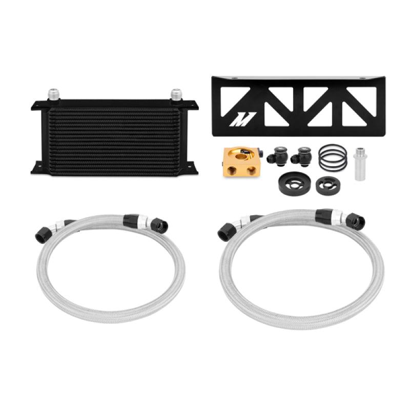 Mishimoto 13+ Subaru BRZ/Scion FR-S Thermostatic Oil Cooler Kit - Black - Saikospeed