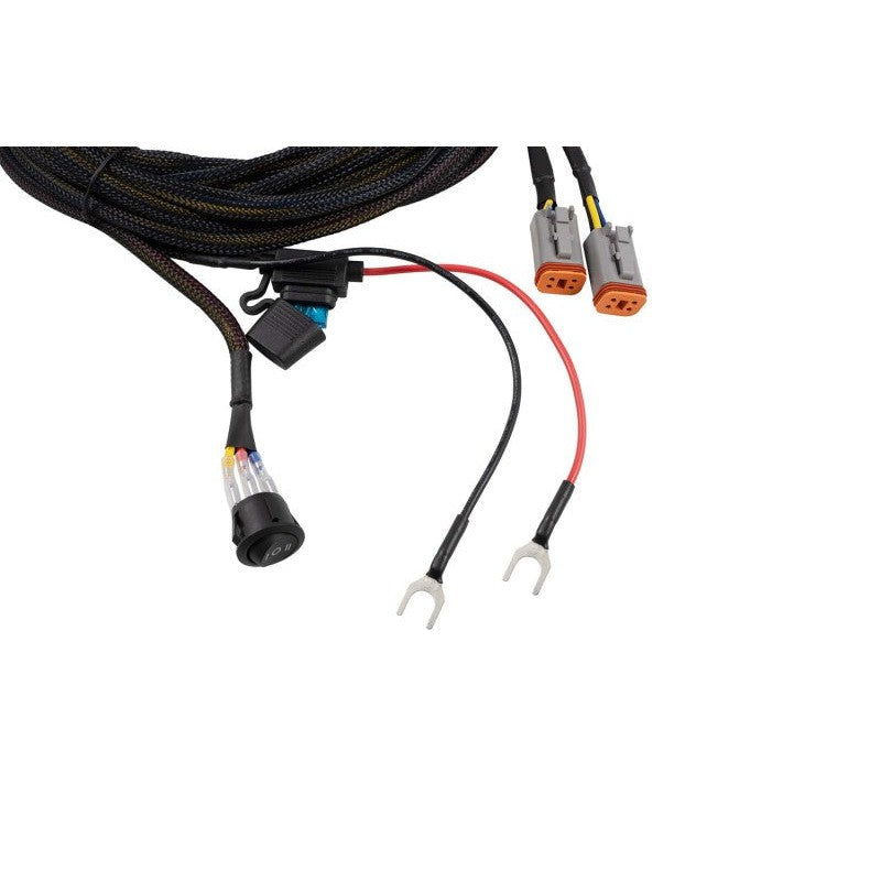 Diode Dynamics Light Duty Dual Output 3-way 4-pin Wiring Harness