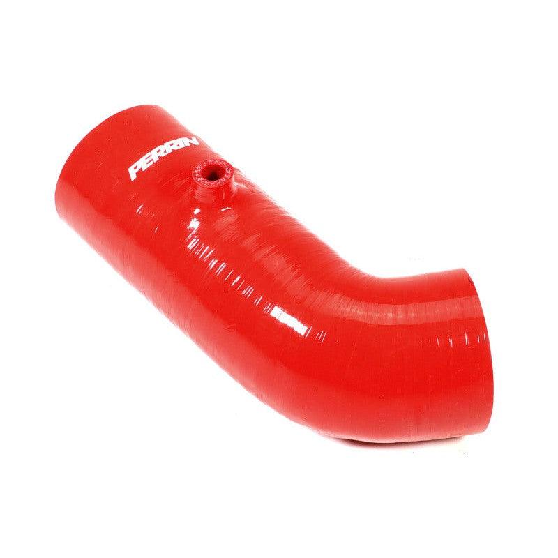 Perrin 22-23 Subaru BRZ/Toyota GR86 Silicone Inlet Hose (3in. ID / SS Wire) - Red - Saikospeed