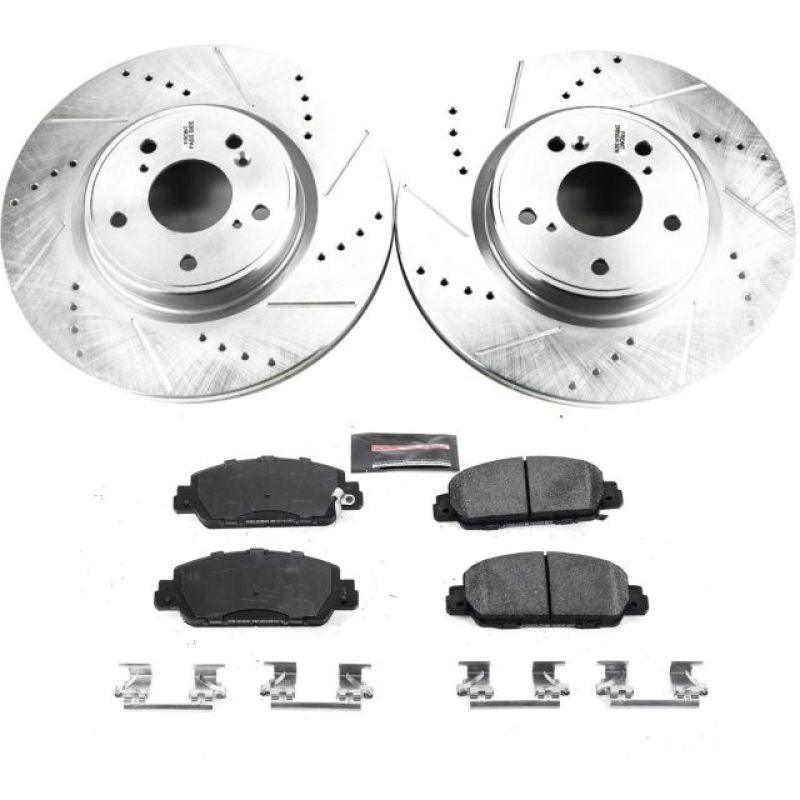 Power Stop 18-19 Honda Accord Front Z23 Evolution Sport Brake Kit - Saikospeed