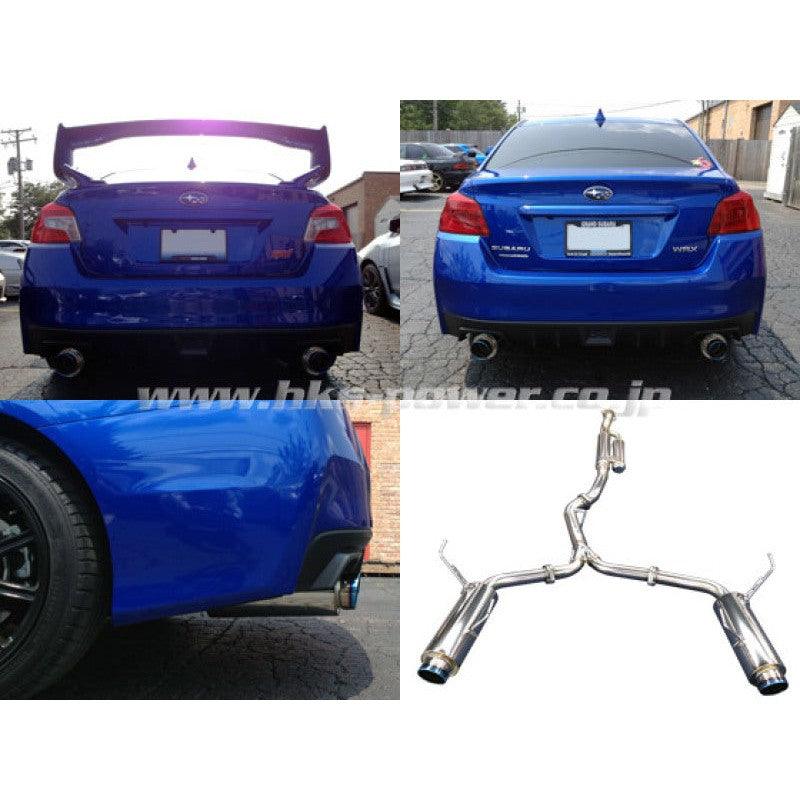 HKS Hi-Power Muffler WRX STI/WRX 2015 US - Saikospeed