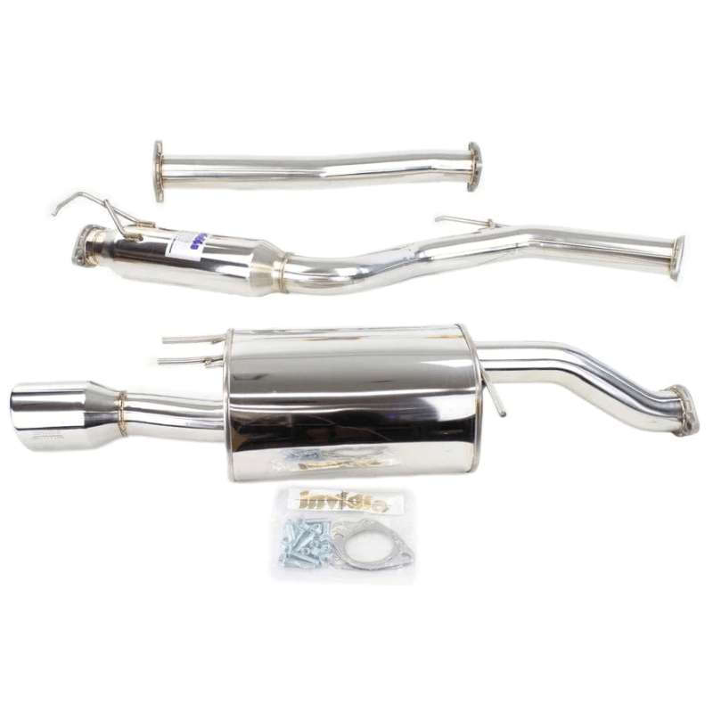 Invidia 14-15 Honda Civic Si K24 Coupe Q300 Rolled Stainless Steel Tip Cat-back Exhaust - Saikospeed
