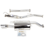 Invidia 14-15 Honda Civic Si K24 Coupe Q300 Rolled Stainless Steel Tip Cat-back Exhaust - Saikospeed