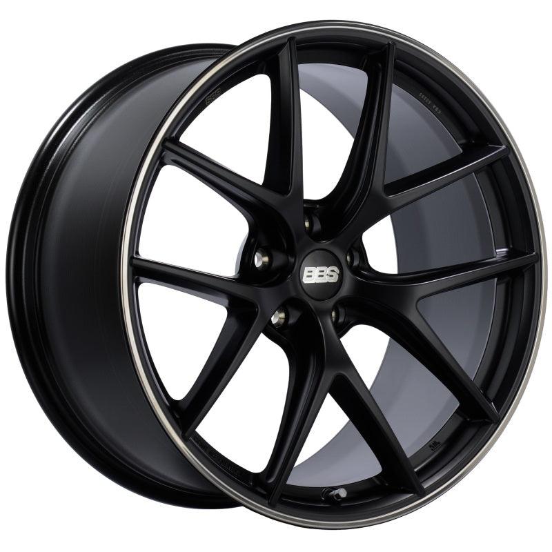 BBS CI-R 20x11.5 5x120 ET52 Satin Black Rim Protector Wheel -82mm PFS/Clip Required - Saikospeed