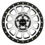 Method MR305 NV 17x8.5 0mm Offset 5x5 94mm CB Machined/Black Street Loc Wheel - Saikospeed