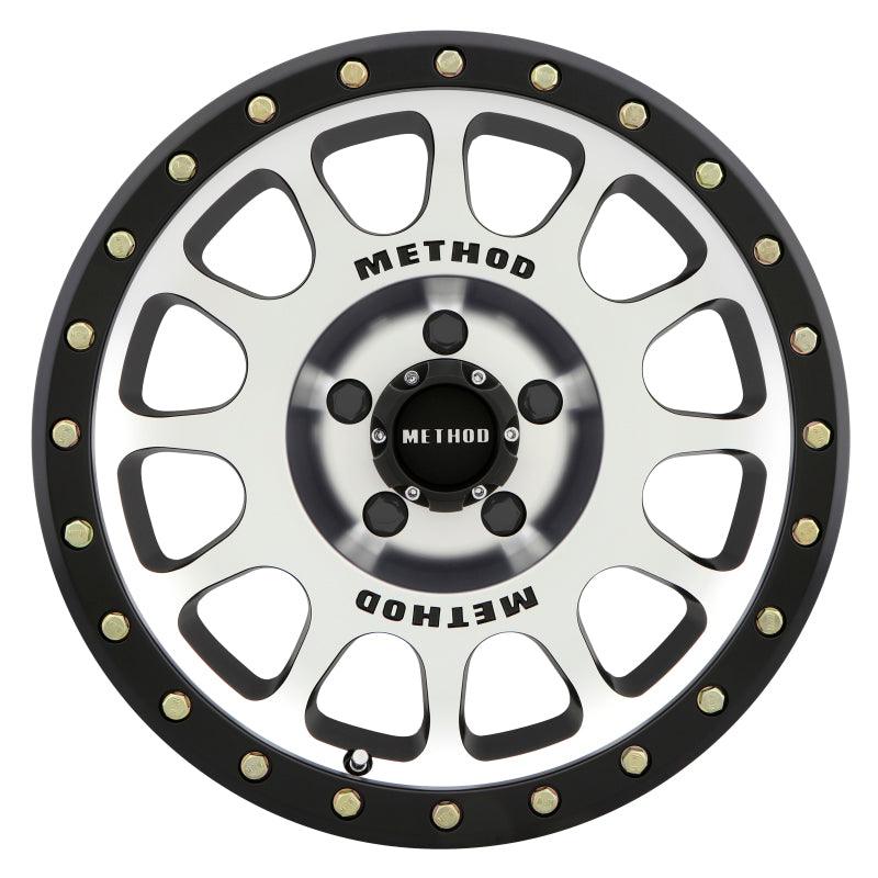 Method MR305 NV 17x8.5 0mm Offset 5x5.5 108mm CB Machined/Black Street Loc Wheel - Saikospeed