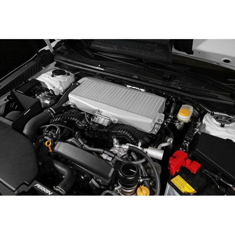 Perrin 22-23 Subaru WRX Top Mount Intercooler (TMIC) - Silver - Saikospeed