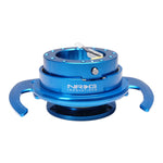 NRG Quick Release Kit Gen 4.0 - Blue Body / Blue Ring w/ Handles