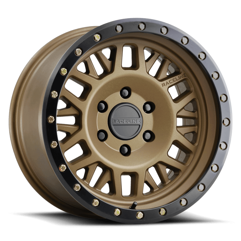 Raceline 951BZ Ryno 17x9in / 6x139.7 BP / -12mm Offset / 106.1mm Bore - Bronze Wheel - Saikospeed