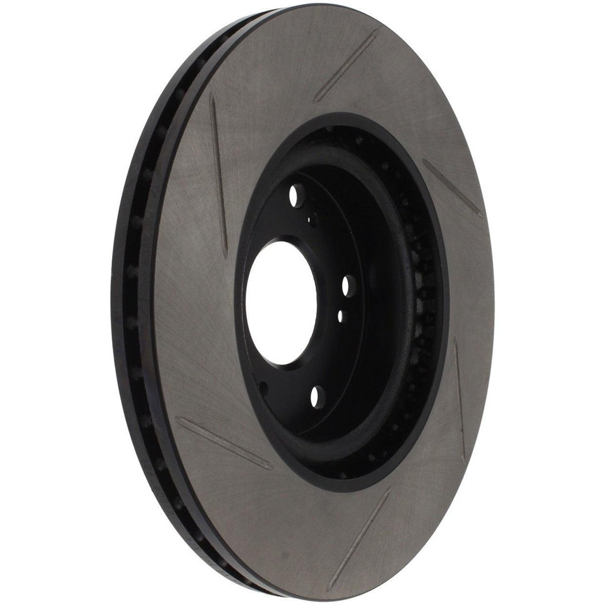 StopTech Power Slot Slotted 06-08 Honda Civic Si Front Left Rotor - Saikospeed